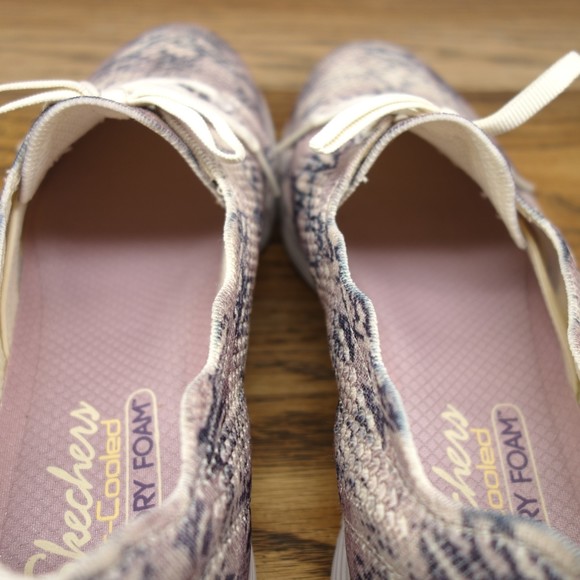 Skechers Women's Size 8 Seager In A Knit Slip On Fashion Shoe #486 - Picture 9 of 11